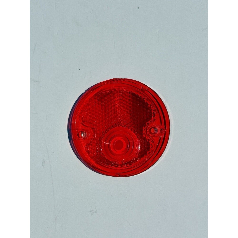 1 red plastic tail light lens for 1955-1966 Chevrolet and GMC stepside trucks